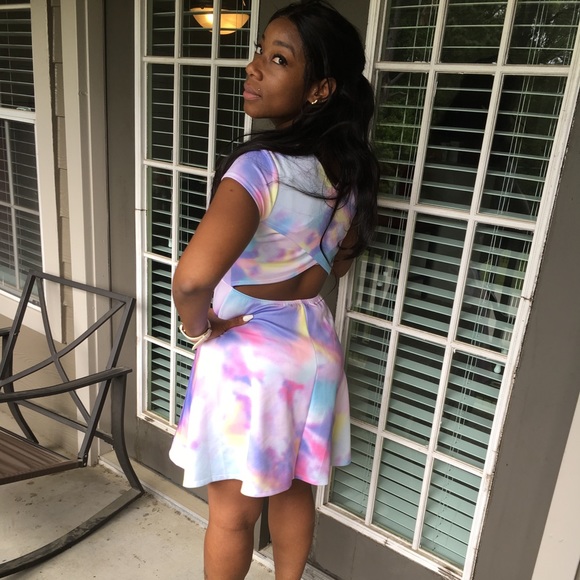 Spring Colorful Dress - Picture 2 of 2